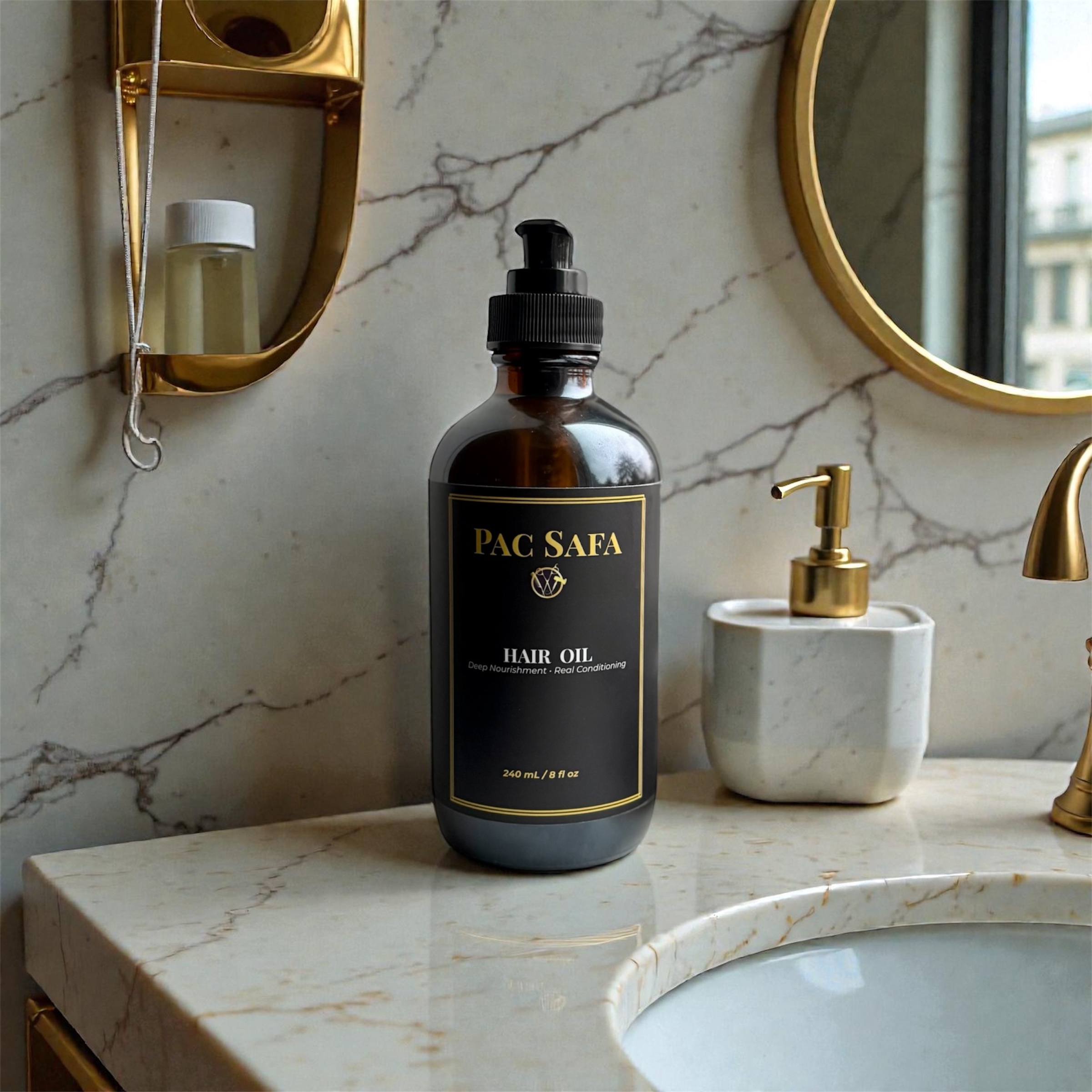 PAC SAFA HAIR OIL - 240ml / 8oz